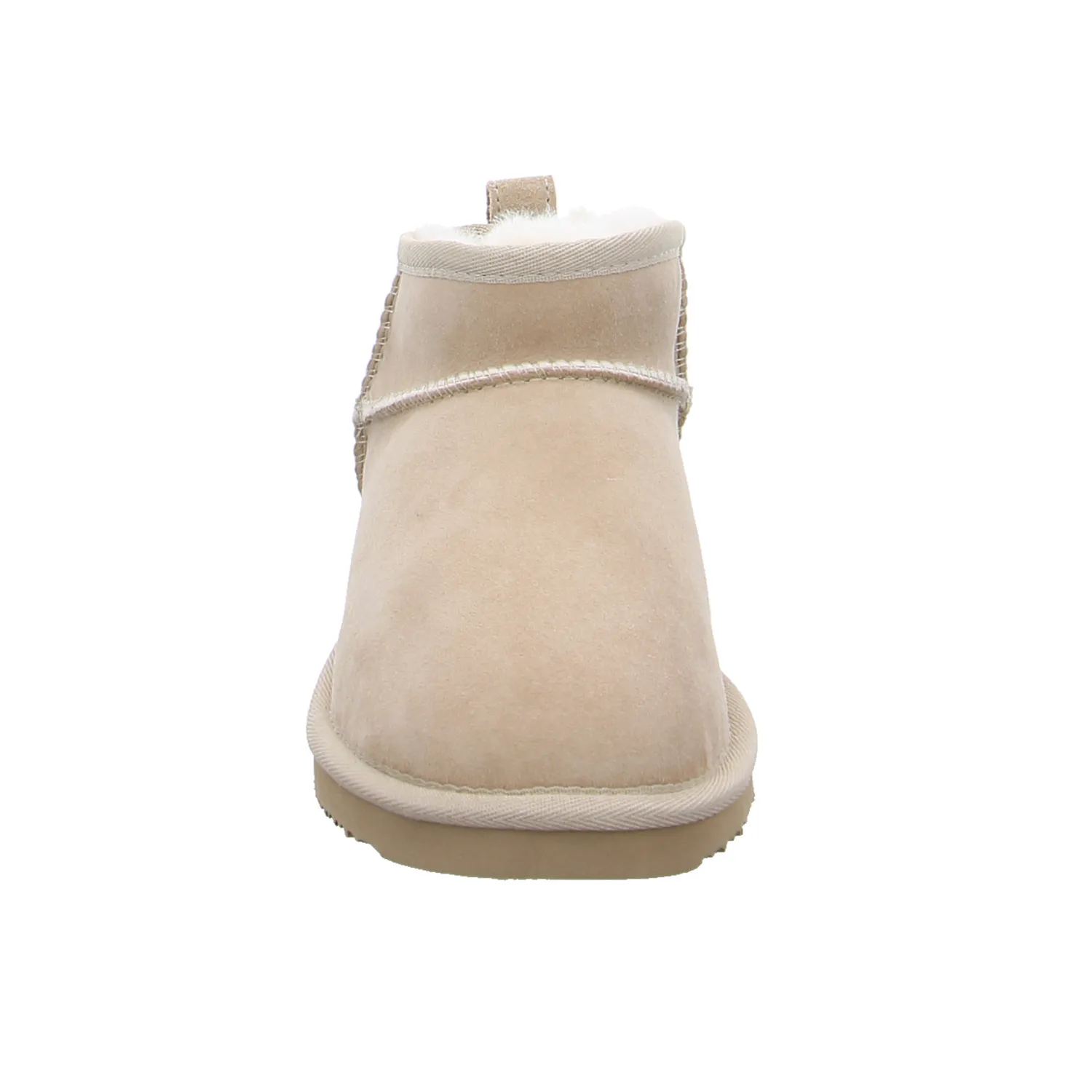 Boot Beige Leder