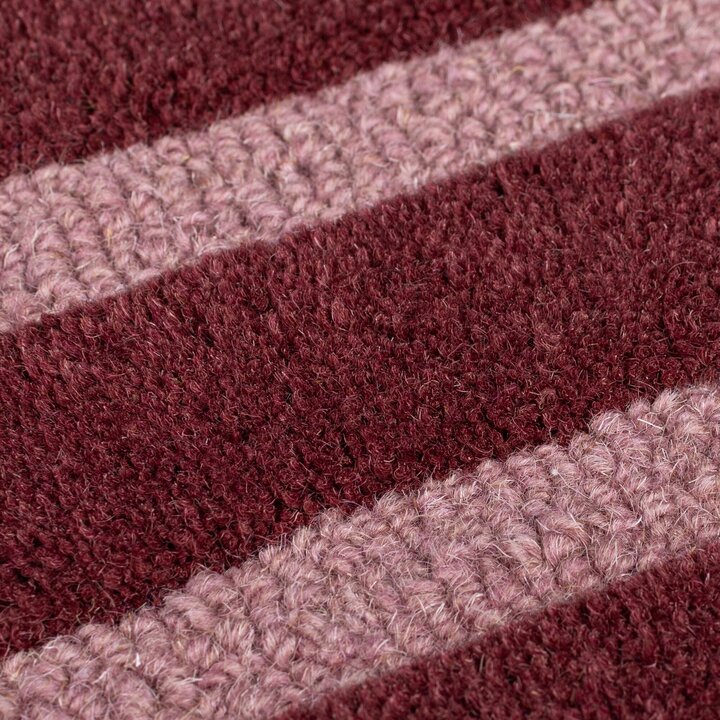 Grafisch vloerkleed - Silco Ombre Rood