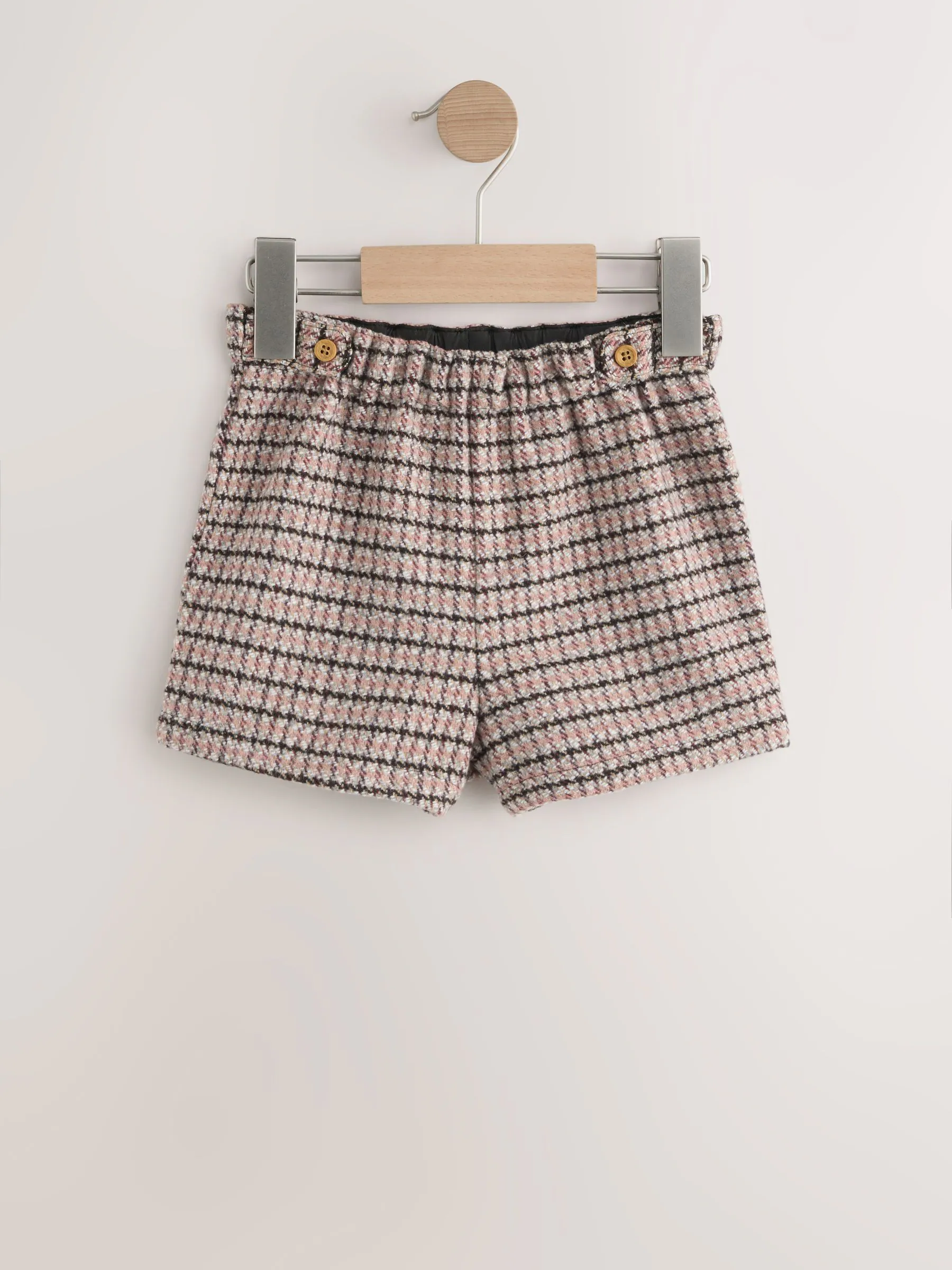 Paarsrood - Geruite skort en maillot (3mnd-7jr)