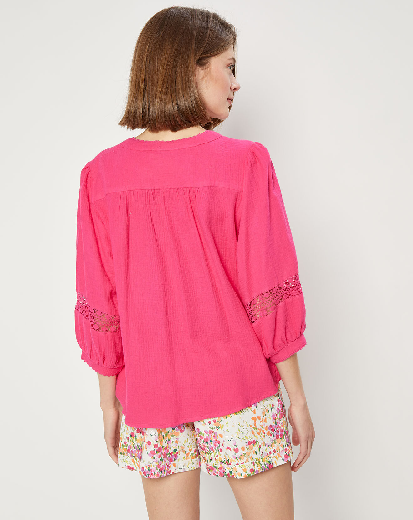 La Petite Etoile Chemise Huga fushia