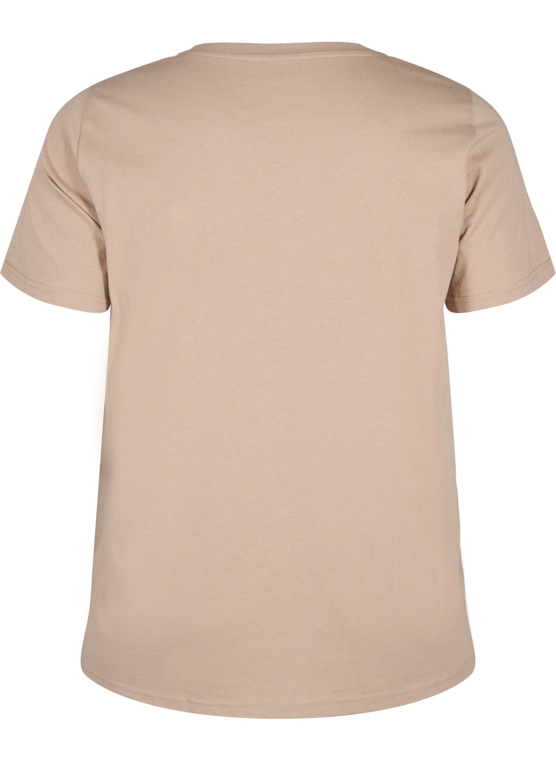 Bomulds t-shirt med print