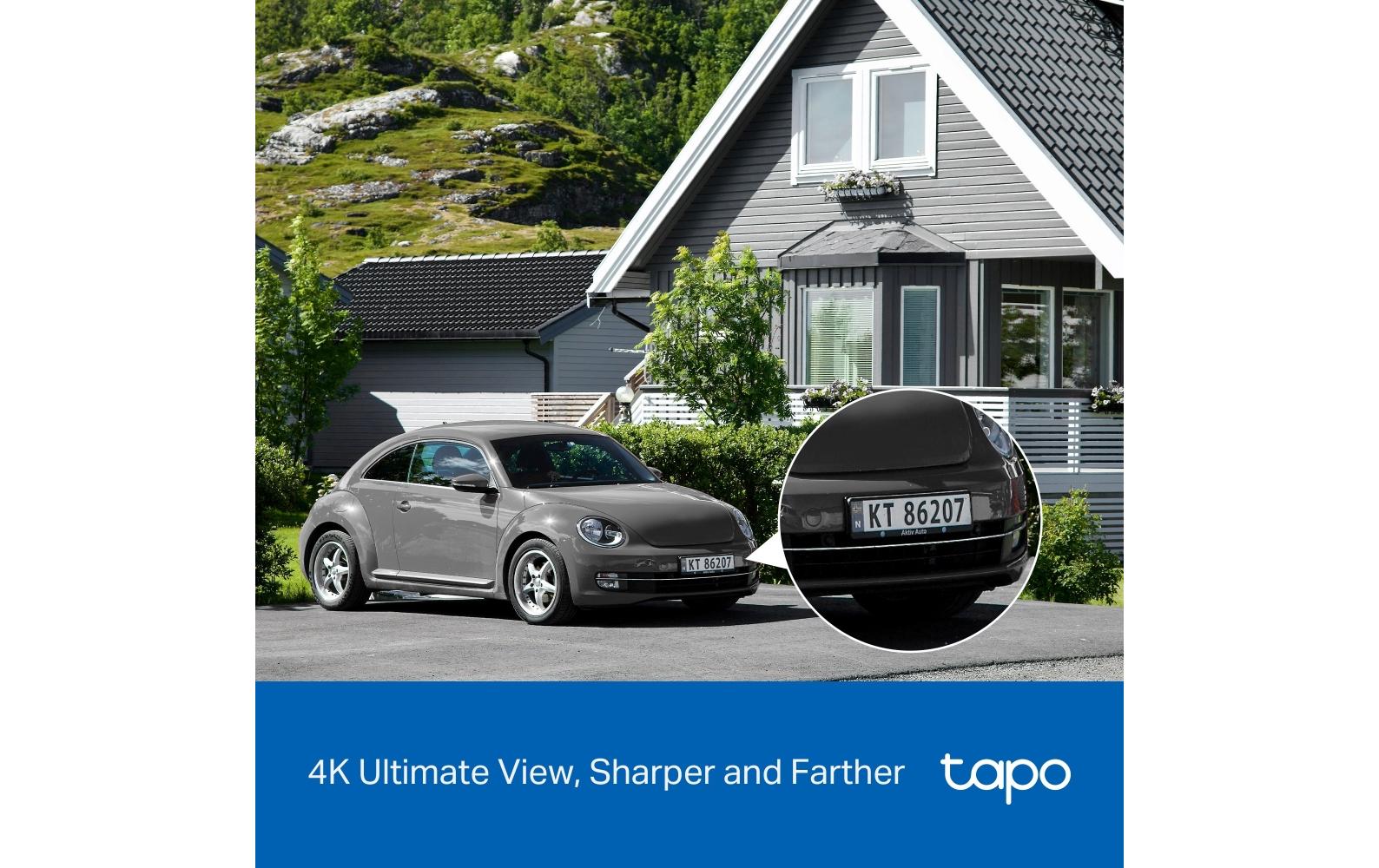 Netzwerkkamera C660 KIT 4K 360°<br>4K 360° Solar Überwachungskamera Aussen 3840 x 2160 Pixel