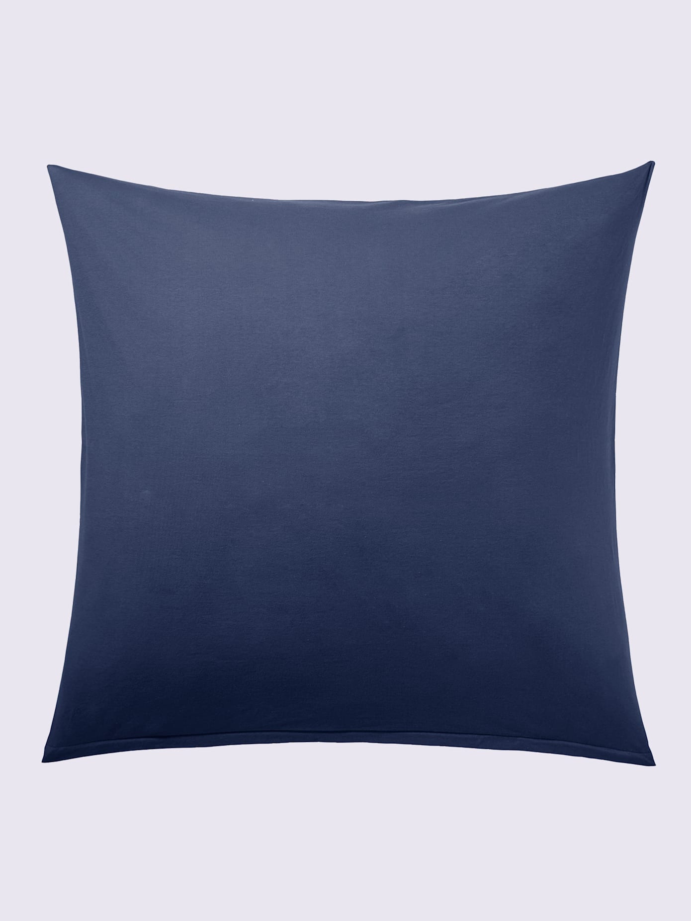 Housses de coussin jersey fin maco à repassage superflu