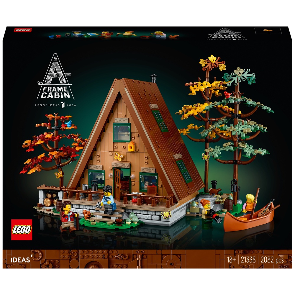 LEGO Ideas 21338 A-Frame Hüttenset