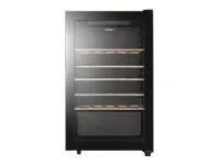Haier HWS33GG - Vinkøler - bredde: 49.9 cm - dybde: 45.5 cm - højde: 83 cm - 93 liter - Klasse G - sort