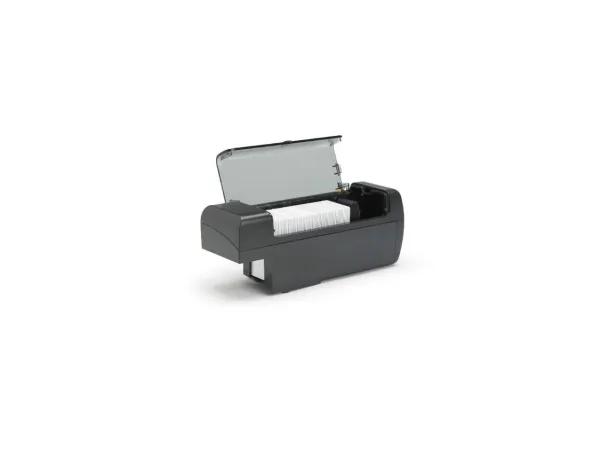 Zebra ZXP Series 7 - Plastikkortprinter - farve - blæksubliminering/termisk transfer - CR-80 Card (85.6 x 54 mm) - 300 dpi - op til 1375 kort/time (mono) / op til 300 kort/time (farve) - kapacitet: 200 kort - USB 2.0, LAN, Wi-Fi