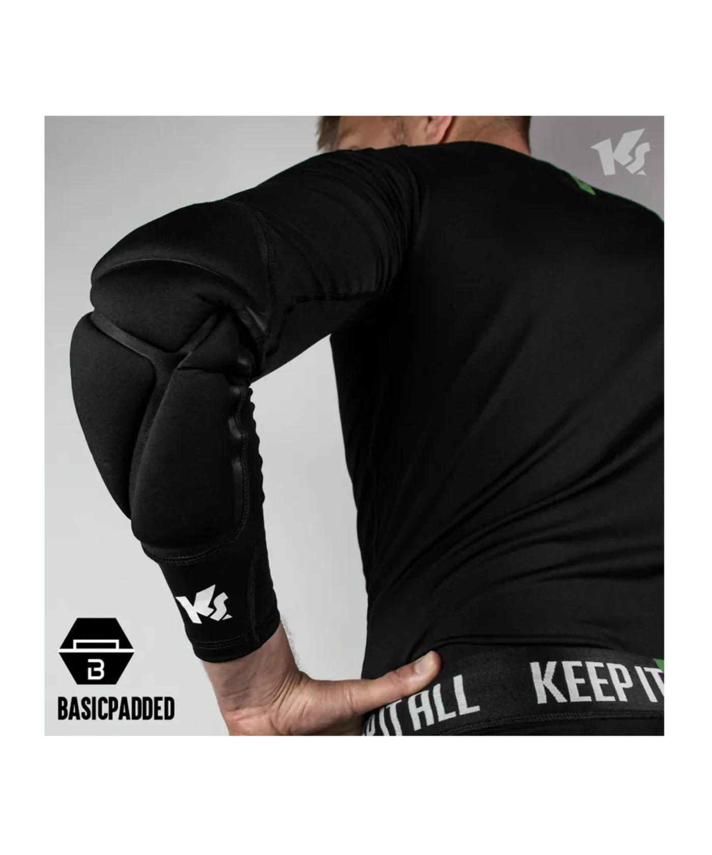 KEEPERsport Unterziehshirt BP LS Kids Schwarz F991