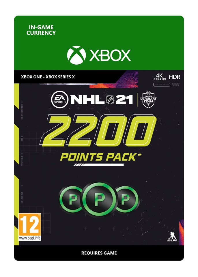 NHL 21: 2200 Points- Xbox One