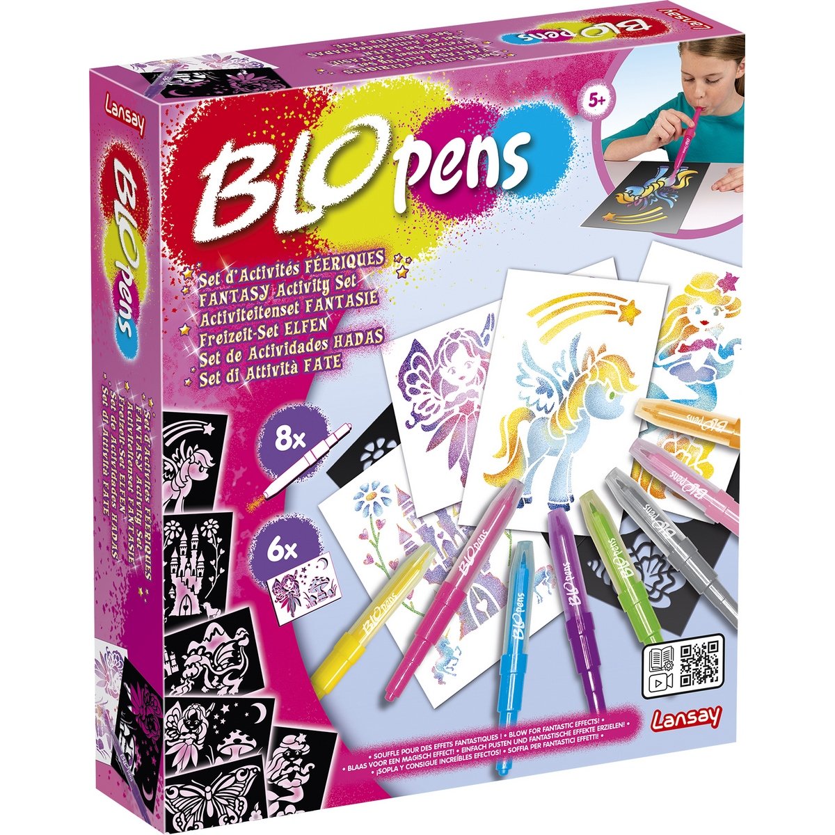Blopens set d'activités féeriques