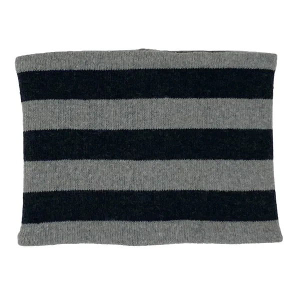 Zhoe & Tobiah Snood Maille Rayé | Gris