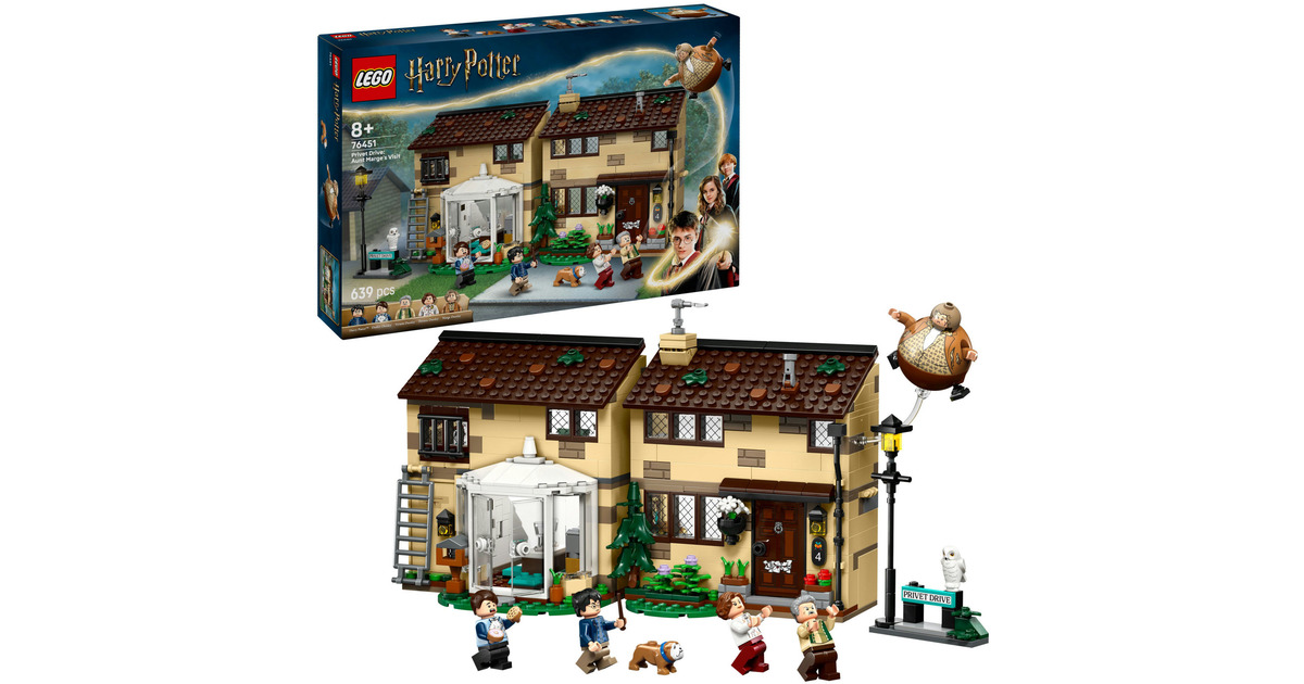 LEGOHarry Potter - Ligusterlaan: bezoek van tante Margot Constructiespeelgoed  (76451)