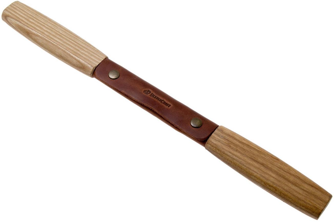 BeaverCraft Drawknife DK2S, haalmes met schede