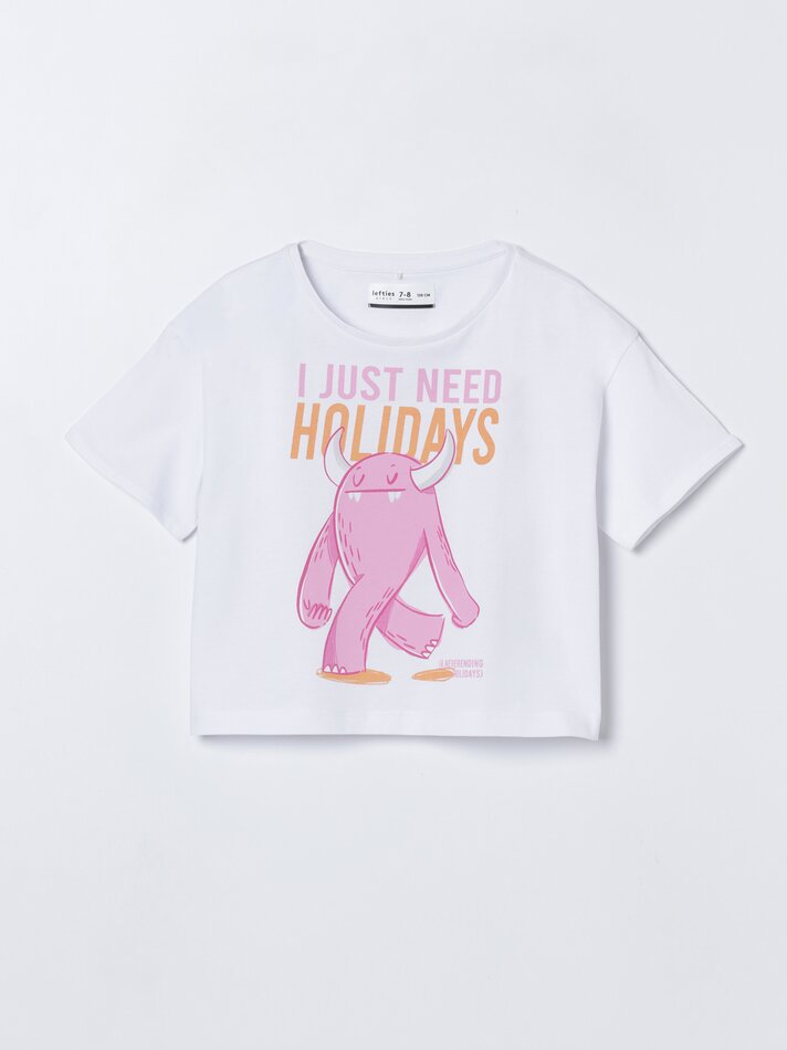 Conjunto com 2 pijamas estampados - Cor pêssego