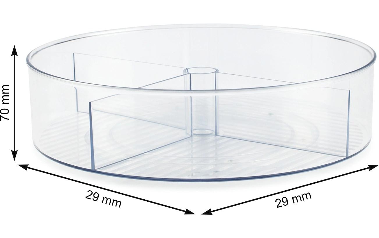 Drehteller Küchenorganizer 27.5 cm360° drehbare Drehteller für die Küchenorganisation