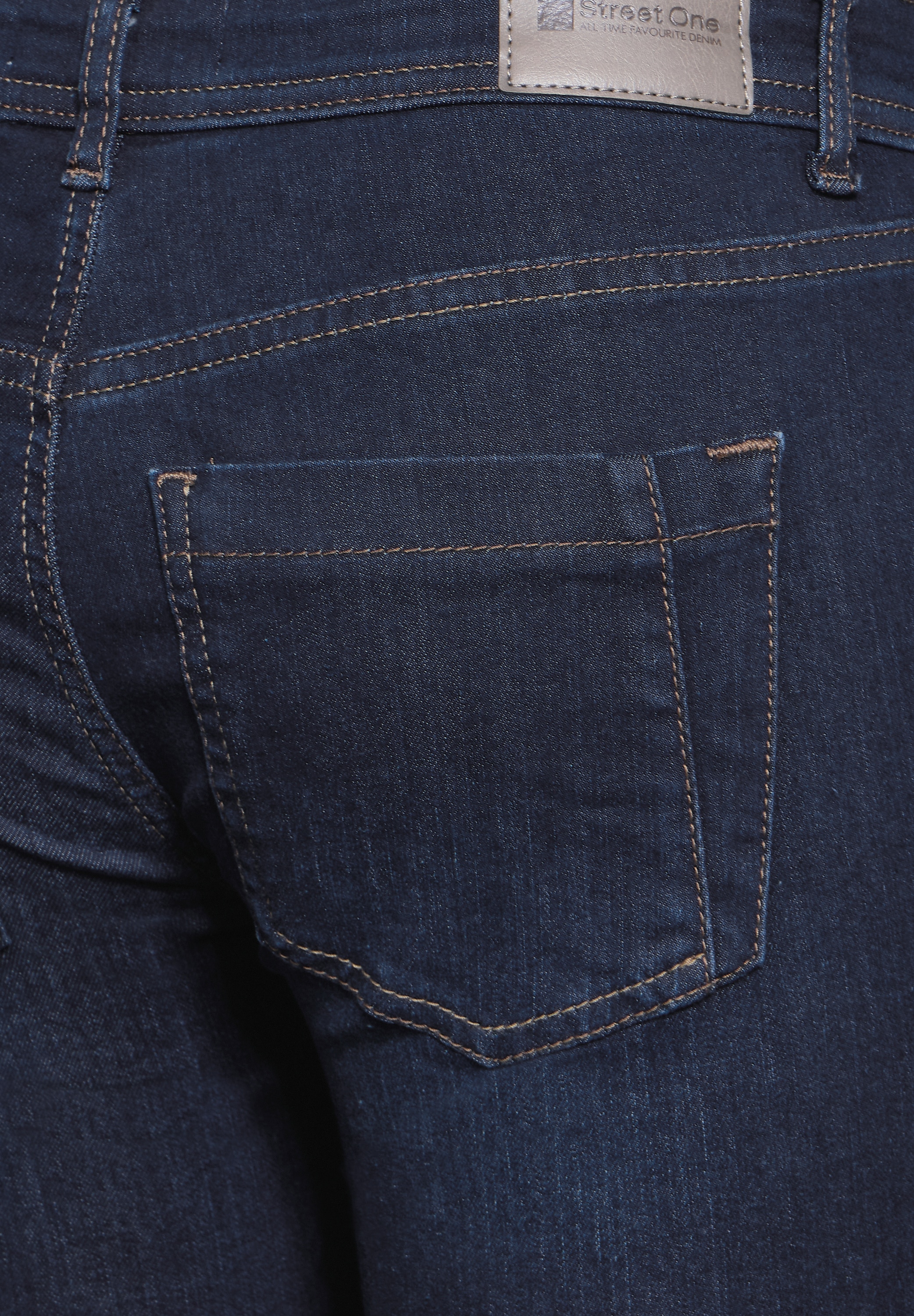 STREET ONE Slim-fit-Jeans »Style YORK« im Five-Pocket Style