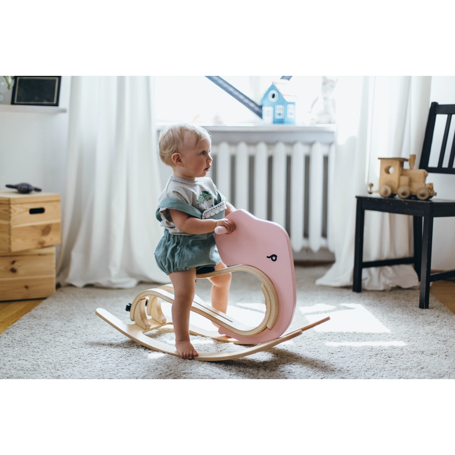 LEG & GO Aufsatz Schaukelelefant, pink