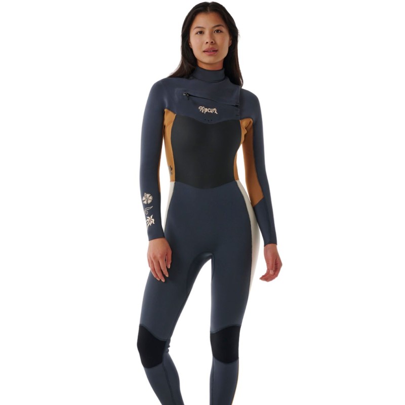 Combinaison Femme RipCurl Dawn Patrol 3/2mm FZ 2024 - The Corner Shop