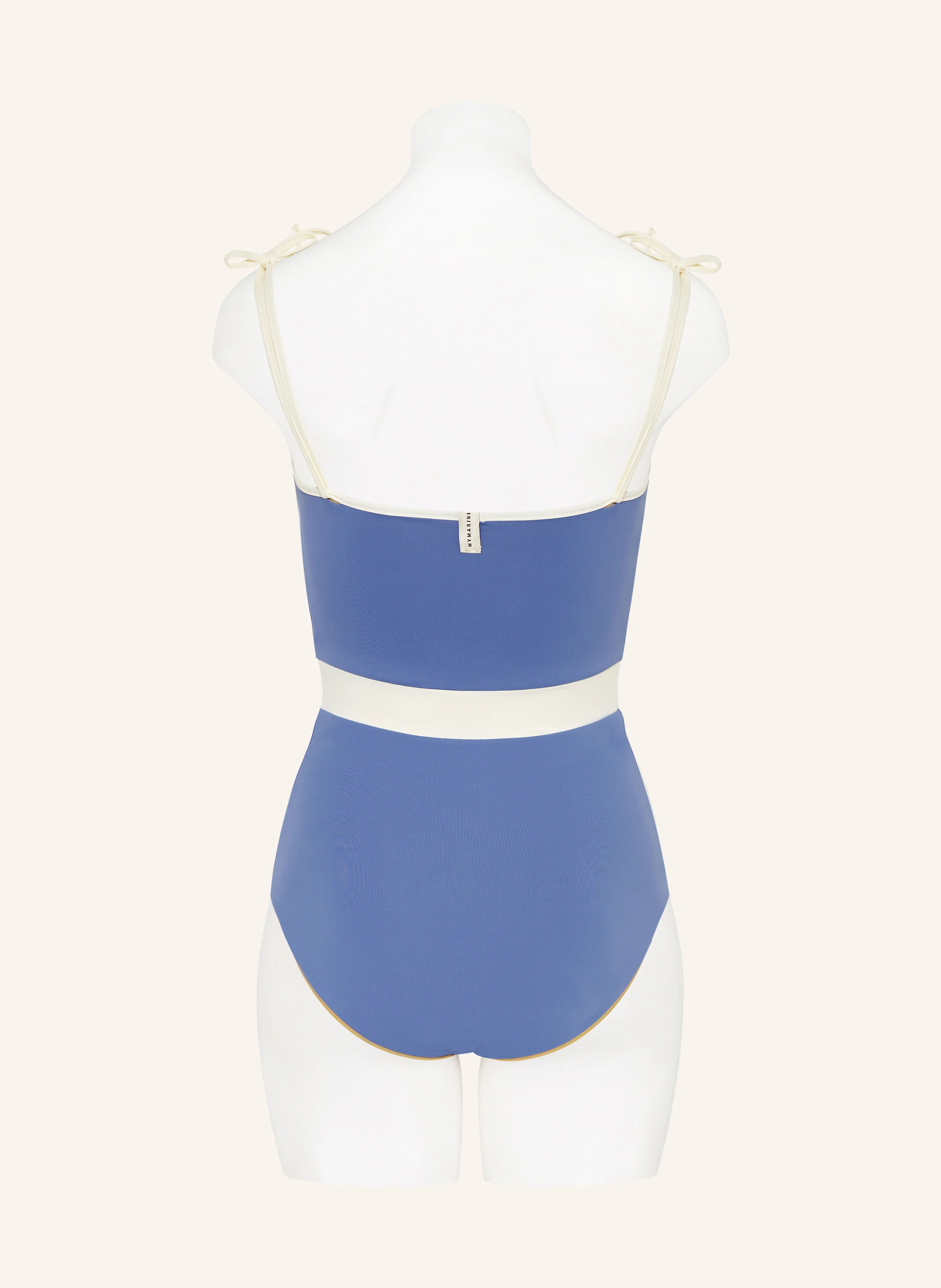 MYMARINI Bandeau-Badeanzug BANDEAUSUIT zum Wenden mit UV-Schutz 50+