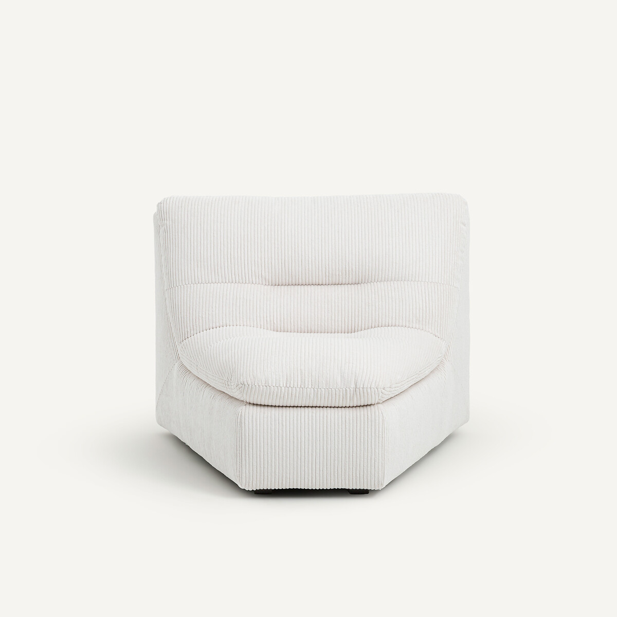AM.PM<br>Canto modular em poliéster canelado, Giuliano