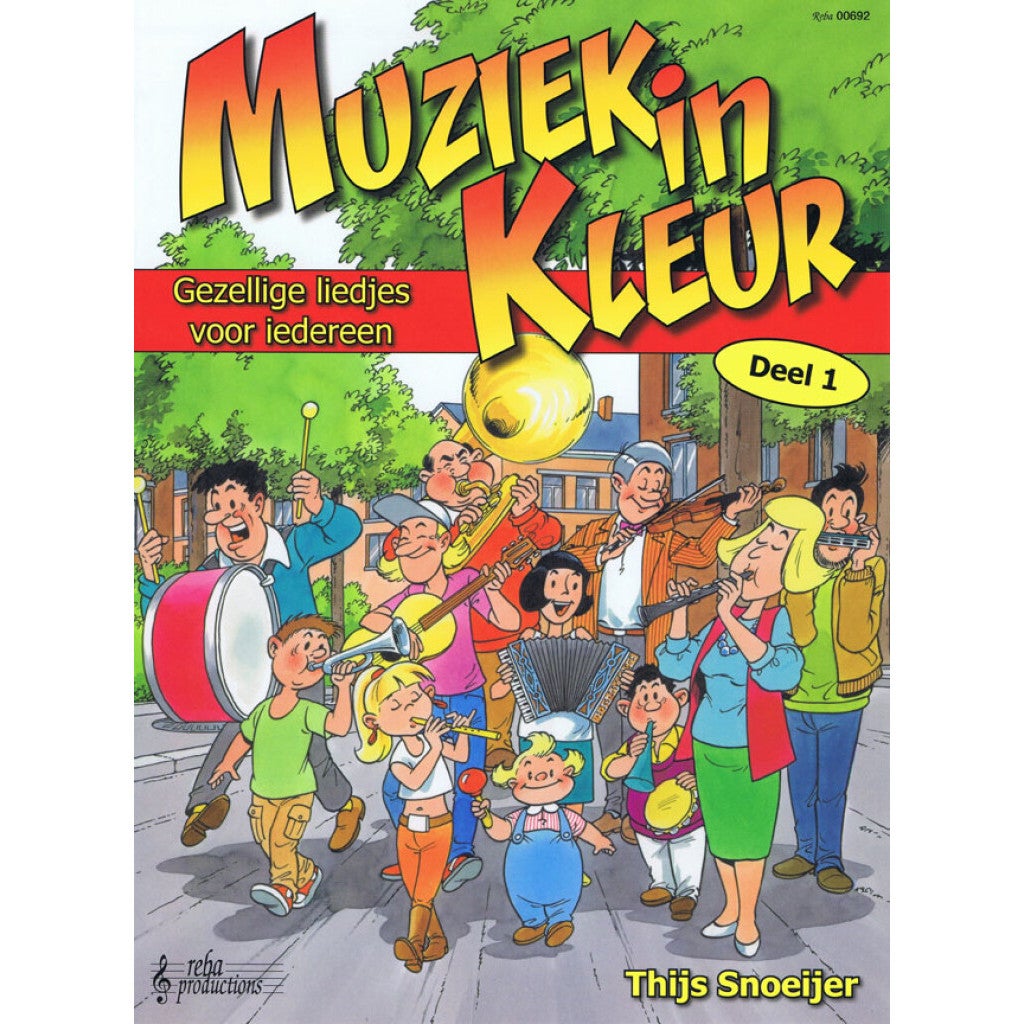 Reba Productions Muziek In Kleur deel 1 Gezellige liedjes voor iedereen