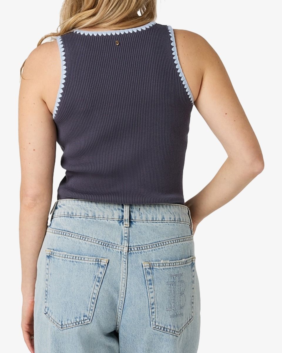 Ibana Timora Grijs Dames Tanktop