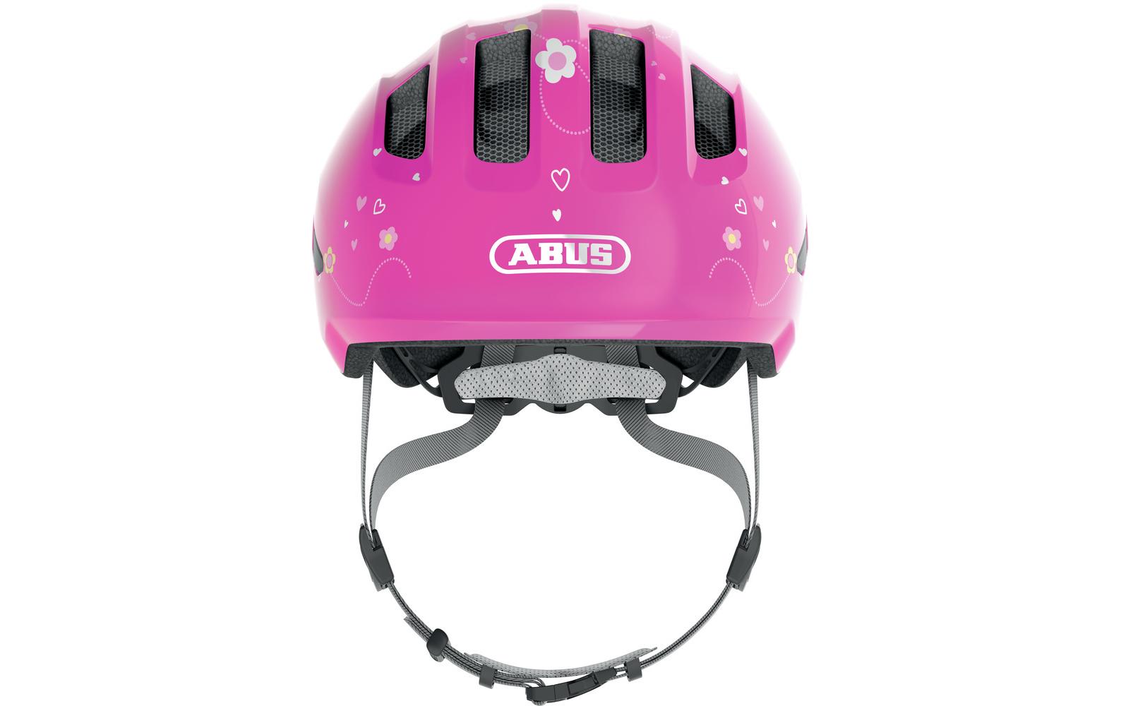 Helm Smiley 3.0 Pink Butterfly Shiny, MFahrradhelm für Mädchen