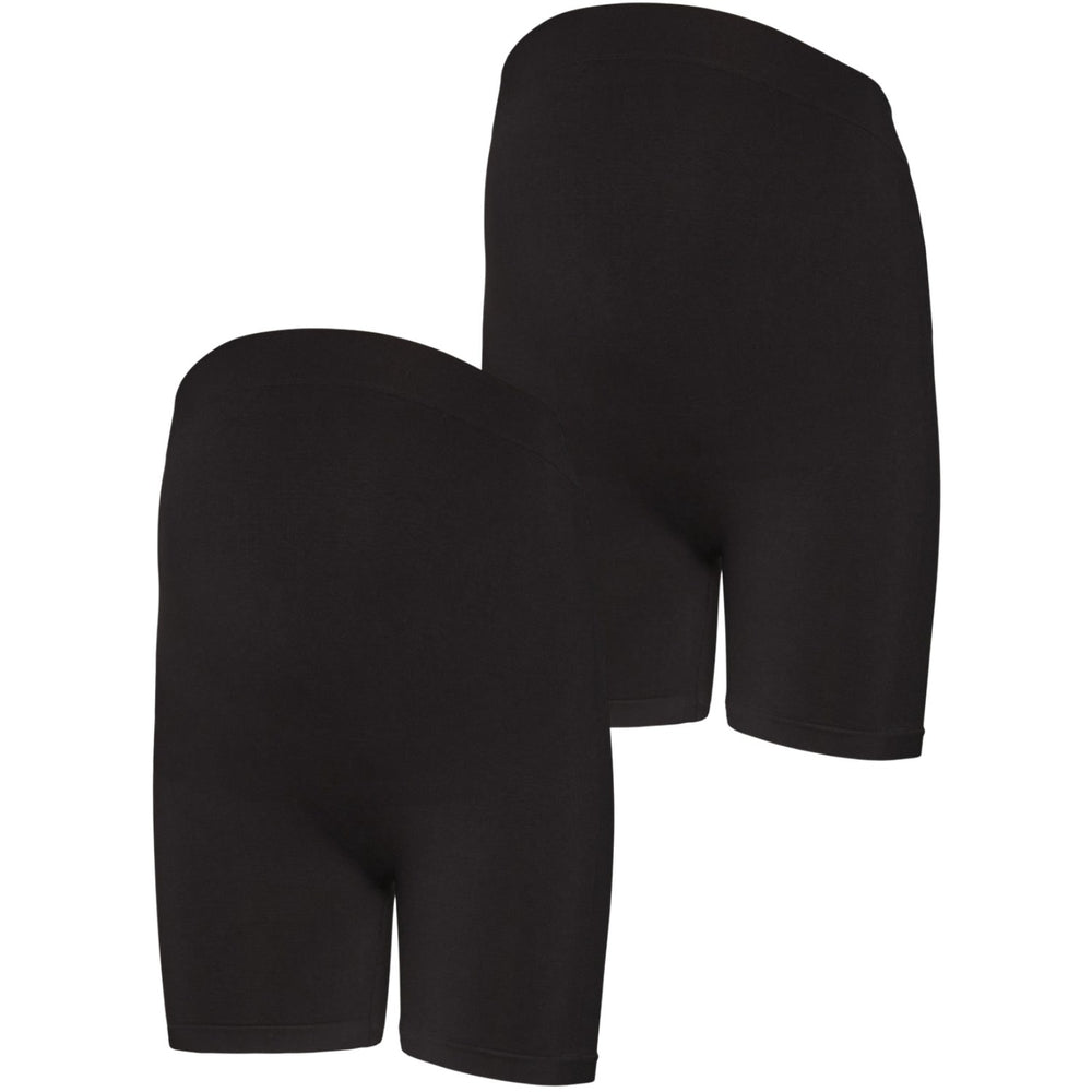 Køb Mama;licious Black Black Mlamiya New Hotpants 2-Pak Noos