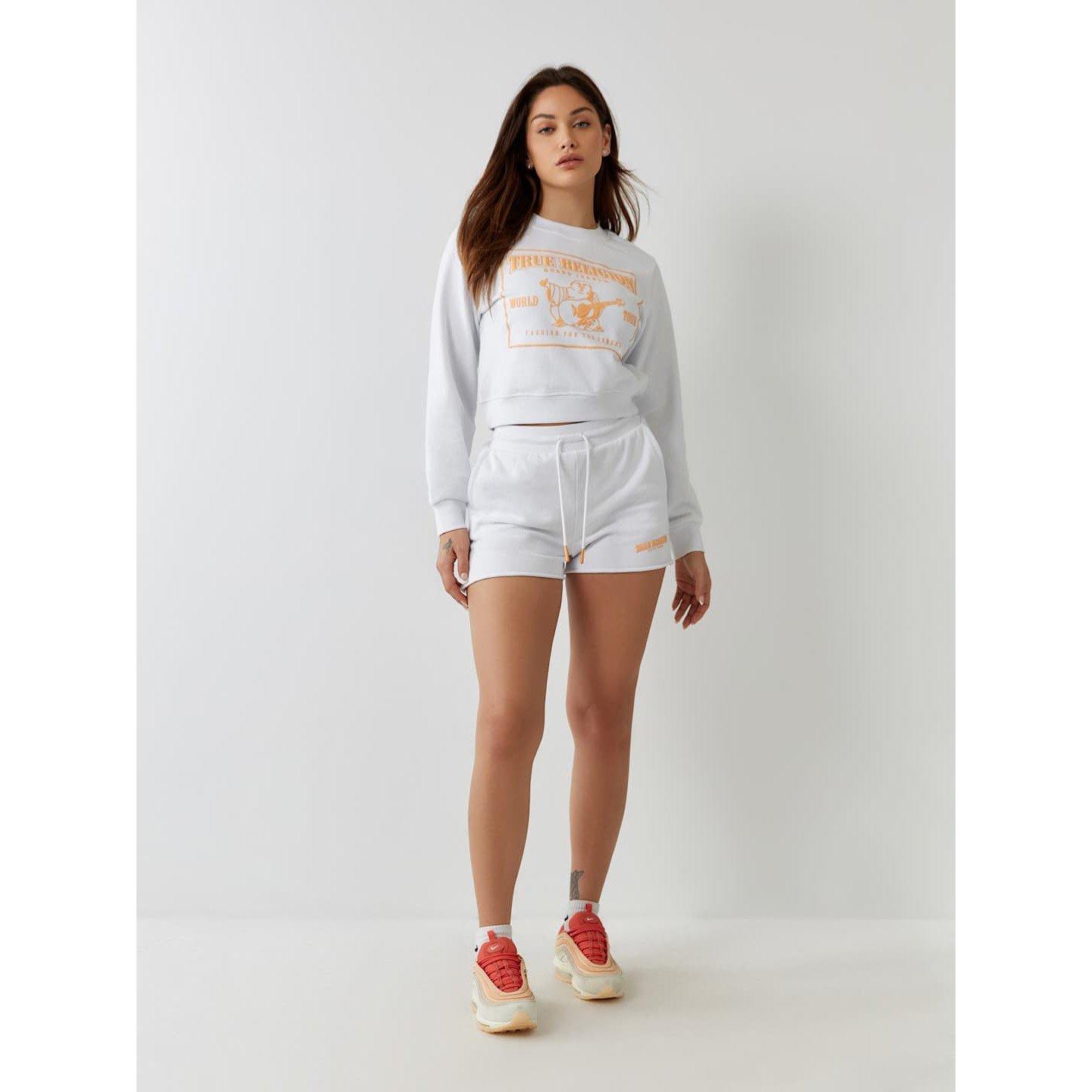 True Religion TR Short Set Shrunken Sweater Womens