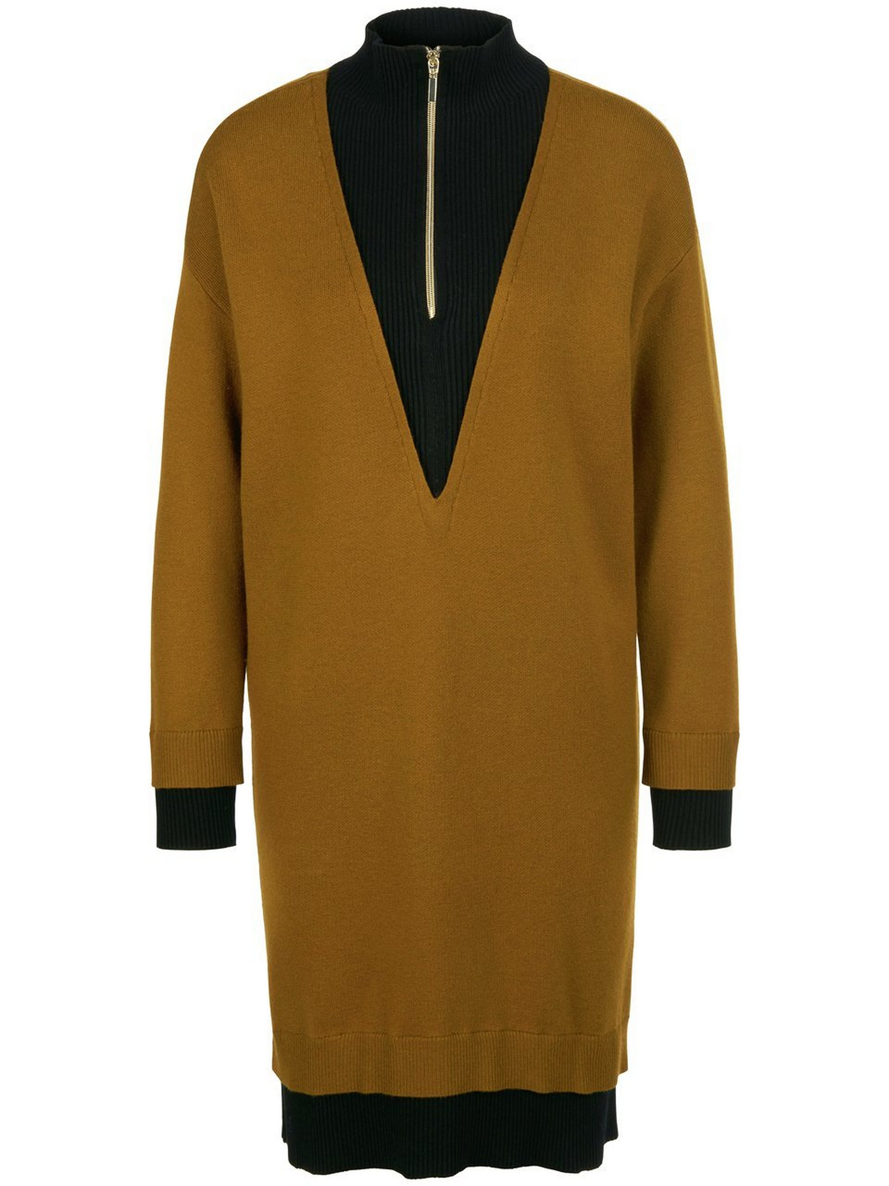 Strickkleid mit Troyerkragen