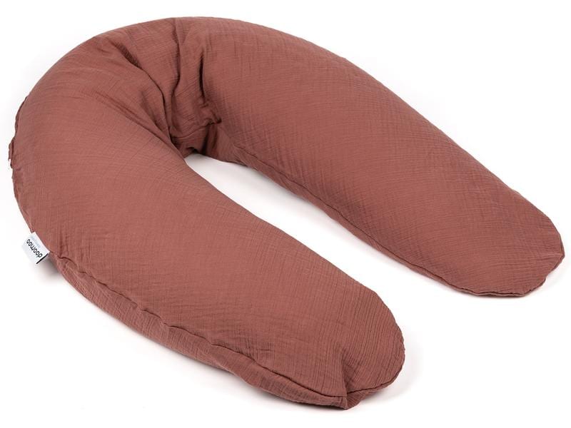 Doomoo Stillkissen Comfy Big Kupfer Grosses Multifunktionskissen mit abnehmbarem Bezug