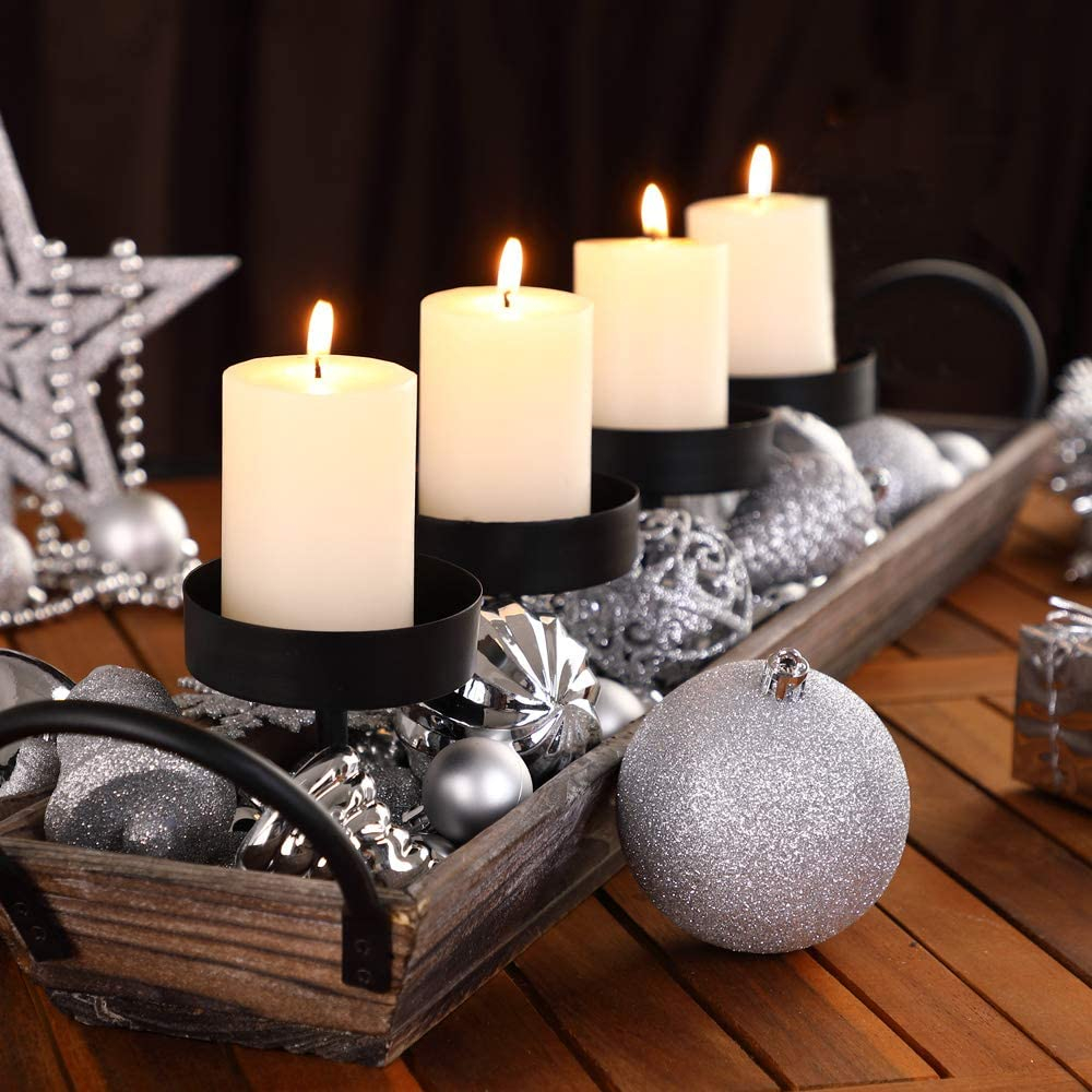 (100er Set) Christbaum Schmuck Weihnachtskugeln Deko Ornamente - Violett
