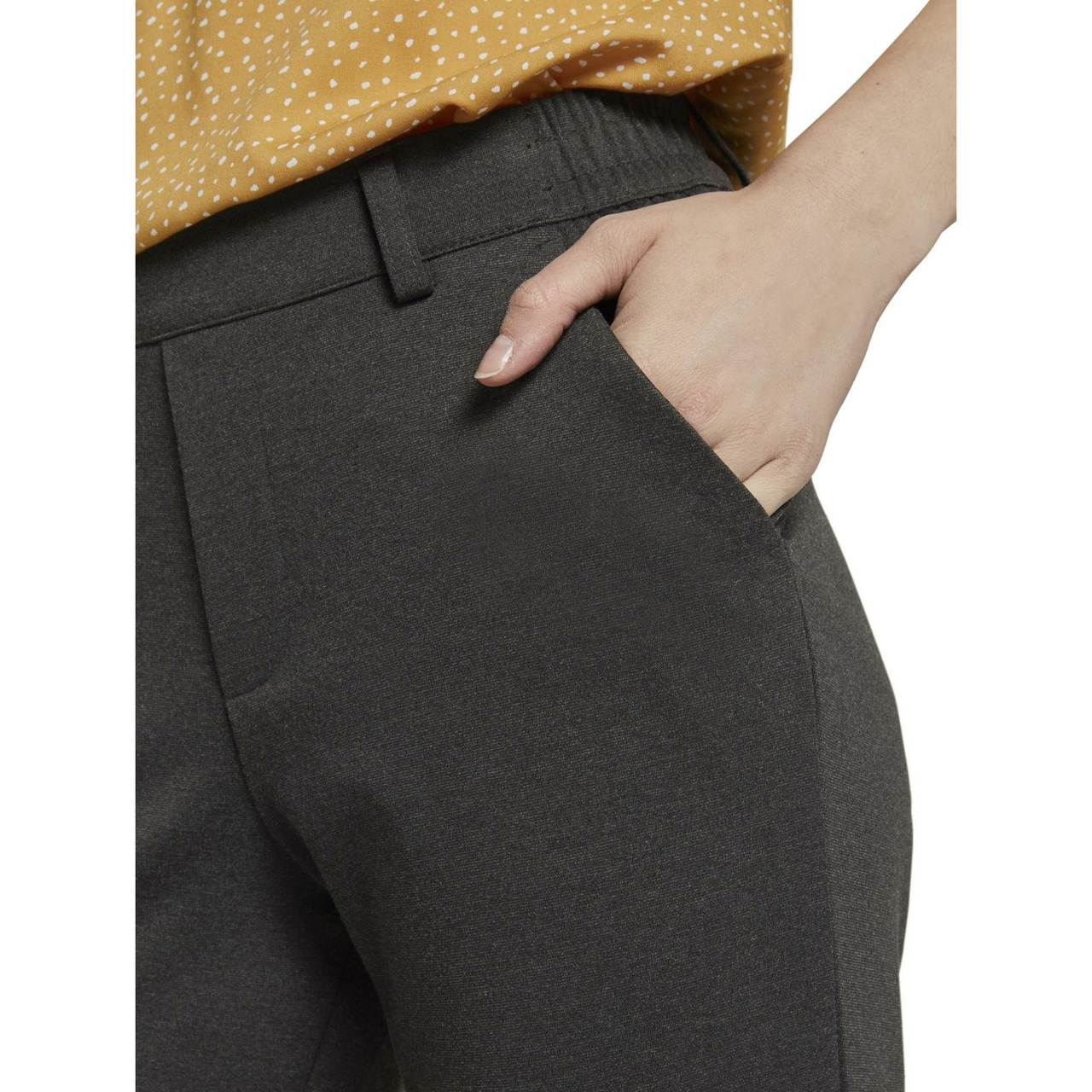 Tom Tailor Denim Constructed knitted pants