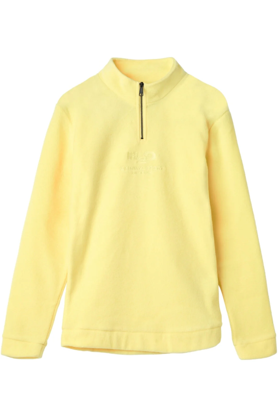 H2O Blåvand II Fleece Half Zip p pastel yellow