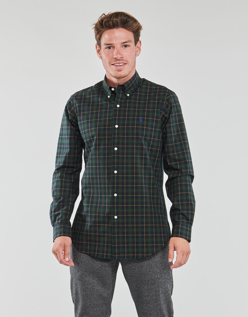 Polo Ralph Lauren - Z224SC11-CUBDPPCS-LONG SLEEVE-SPORT SHIRT Diamante / Verde / Marino / Escocés / Verde / Navy / Multiple