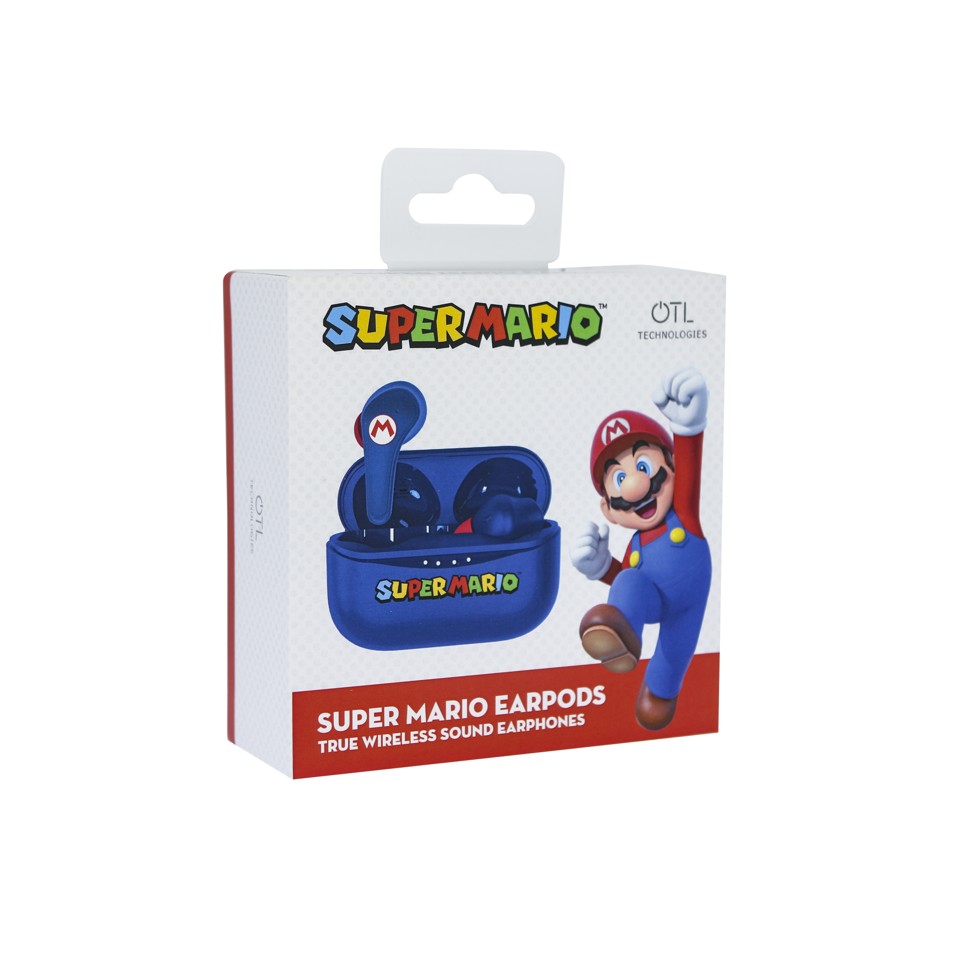 OTL - TWS Earpods - Super Mario Blå