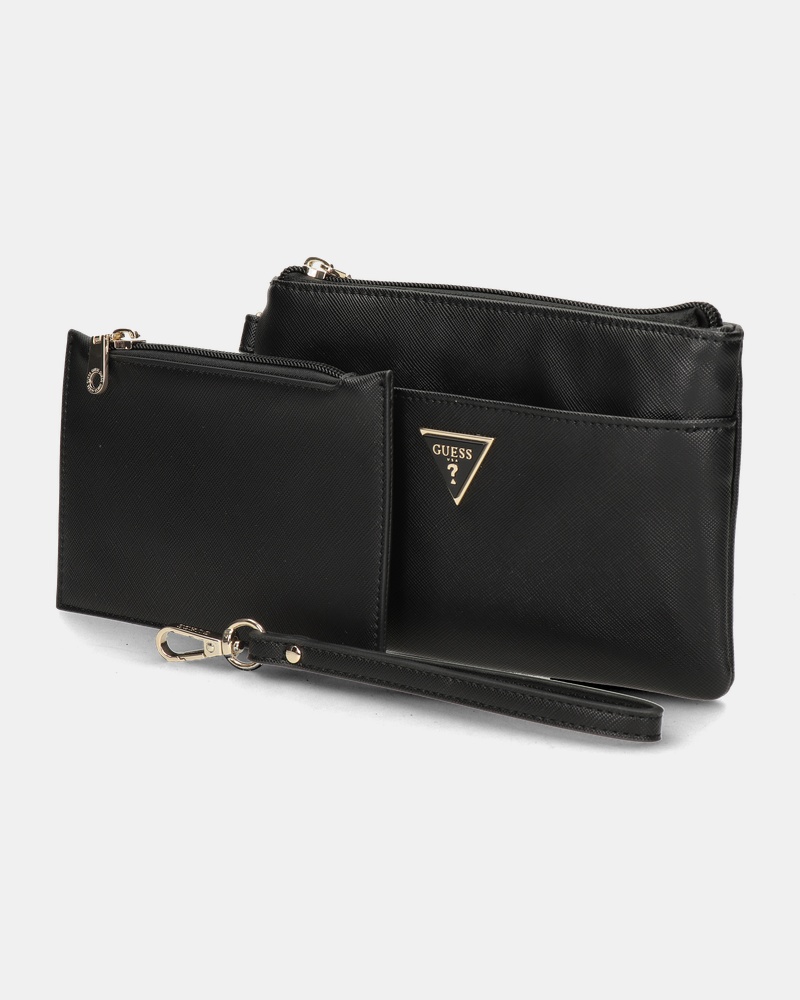 Guess Pouch Portemonnee  - zwart