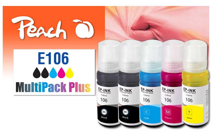 Tinte Canon CISS 106 Multi-Pack+ C, M, Y, BKDruckerpatrone: Schwarz, Cyan, Magenta, Gelb