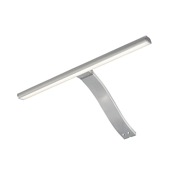 Réglette corner LED Diall Donia argent 5W 30 cm IP20