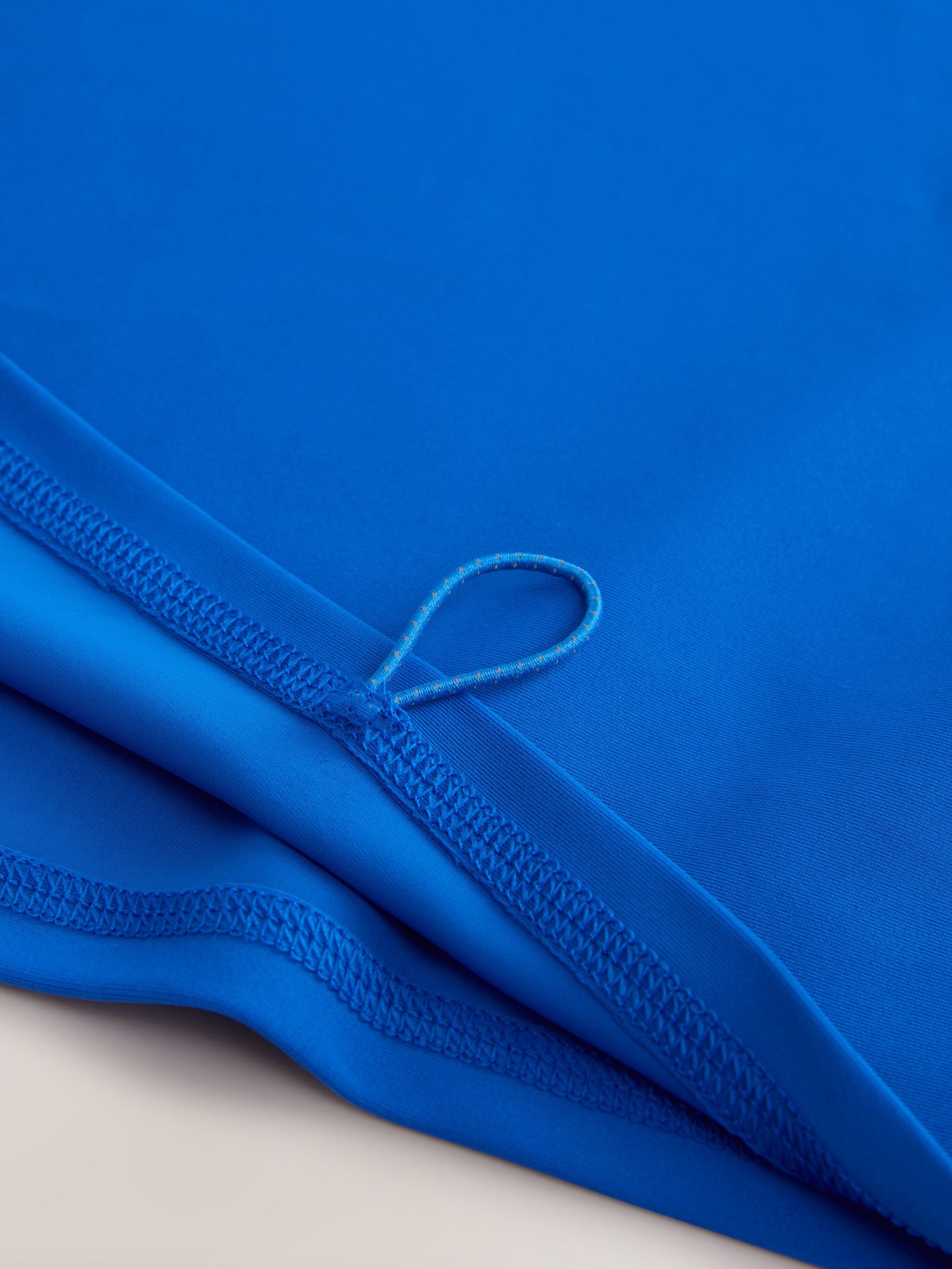 Kobaltblauw - Actief rash vest met korte mouwen