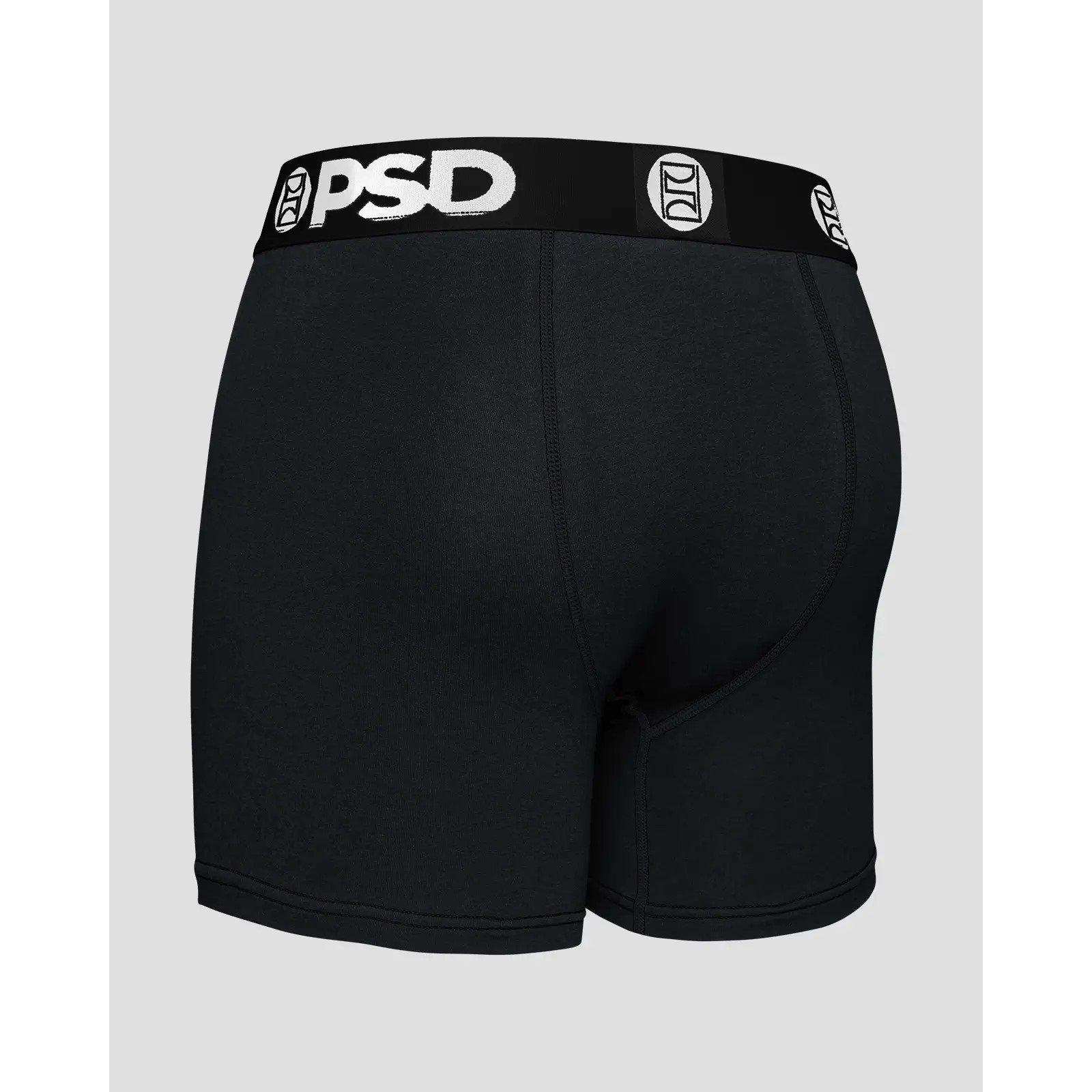PSD Underwear Black Cotton 3 pack Boxer Brief 5