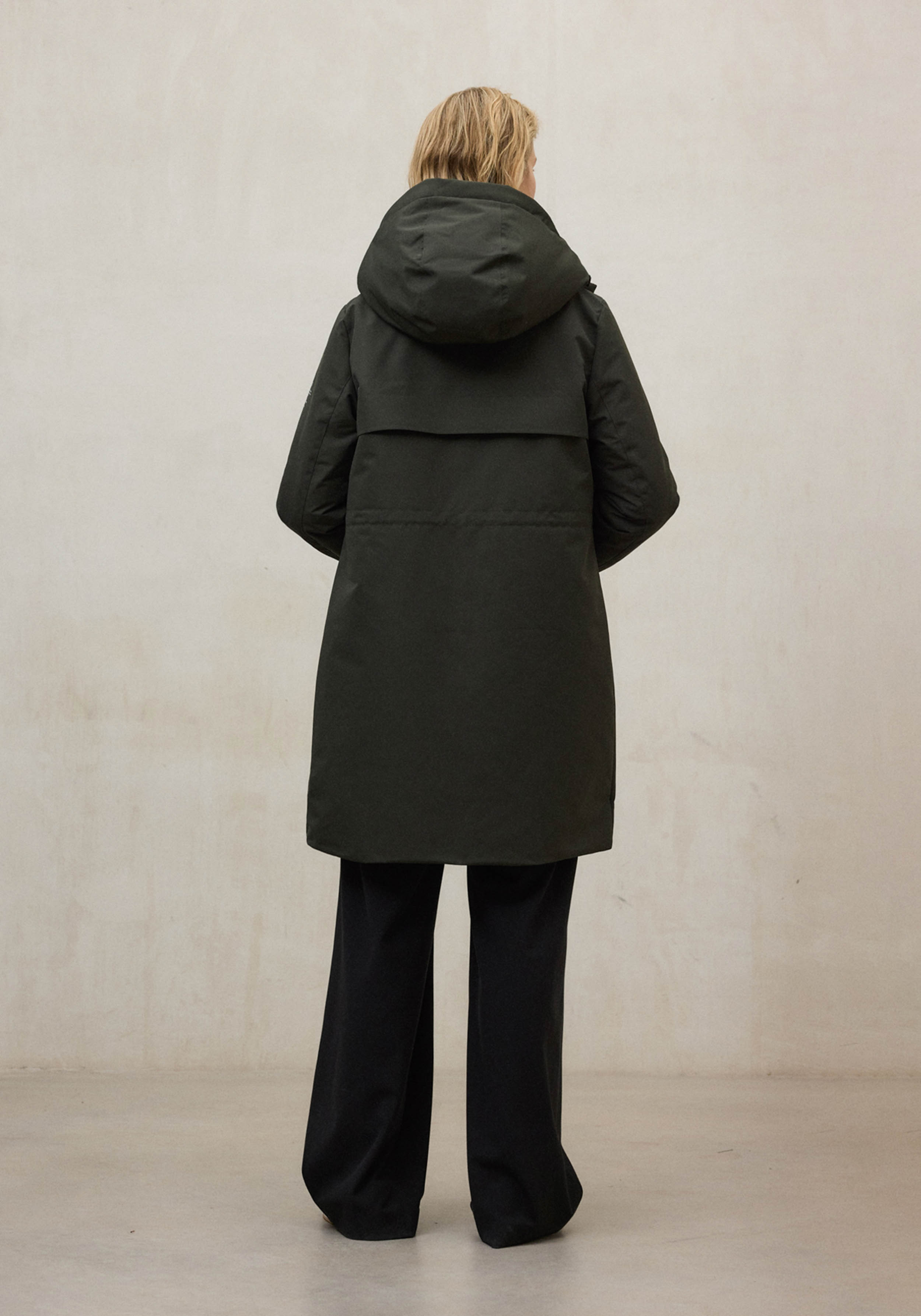 Ecoalf Winterparka Glamour Jacket Dark Khaki