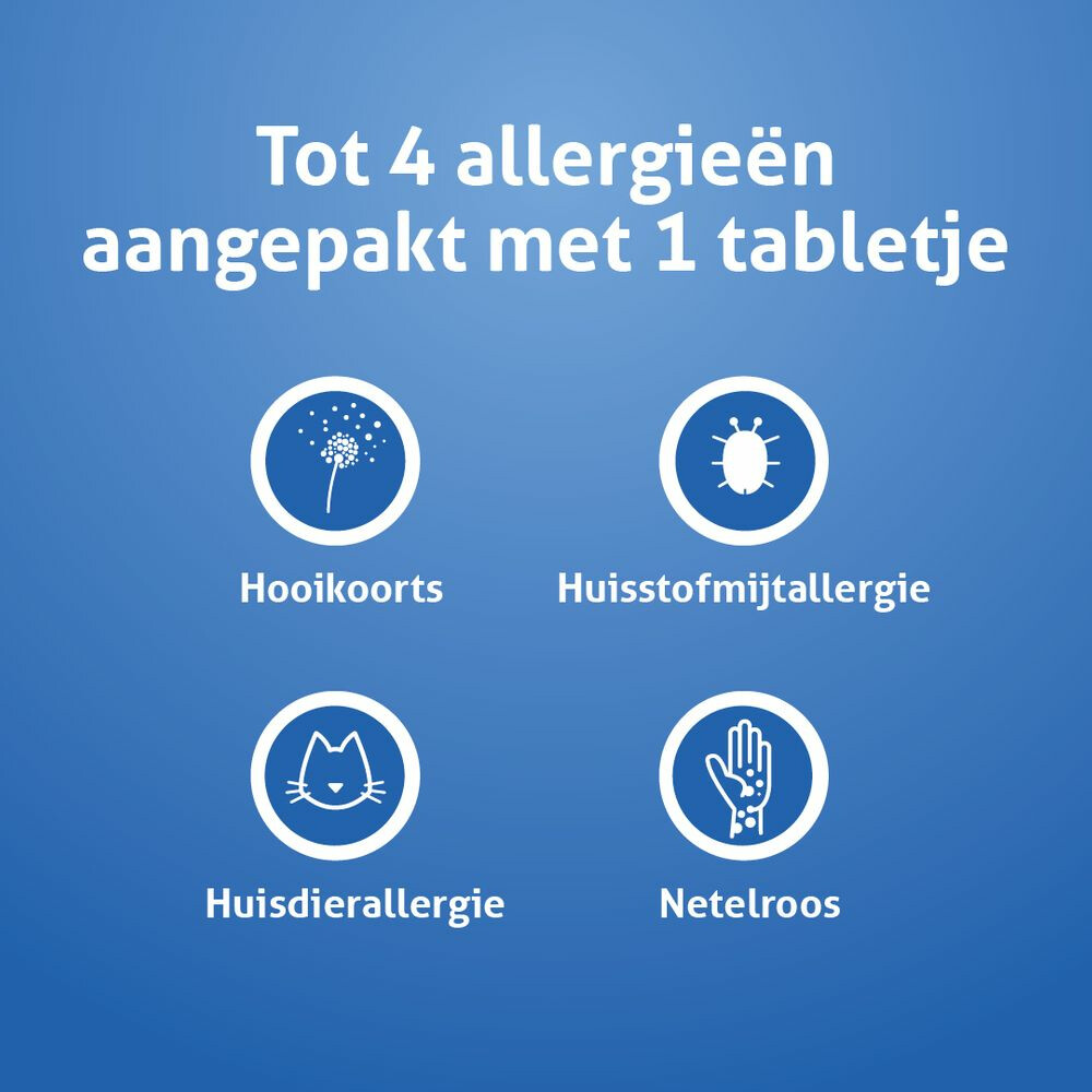 Reactine Hooikoorts 10mg7 tabletten