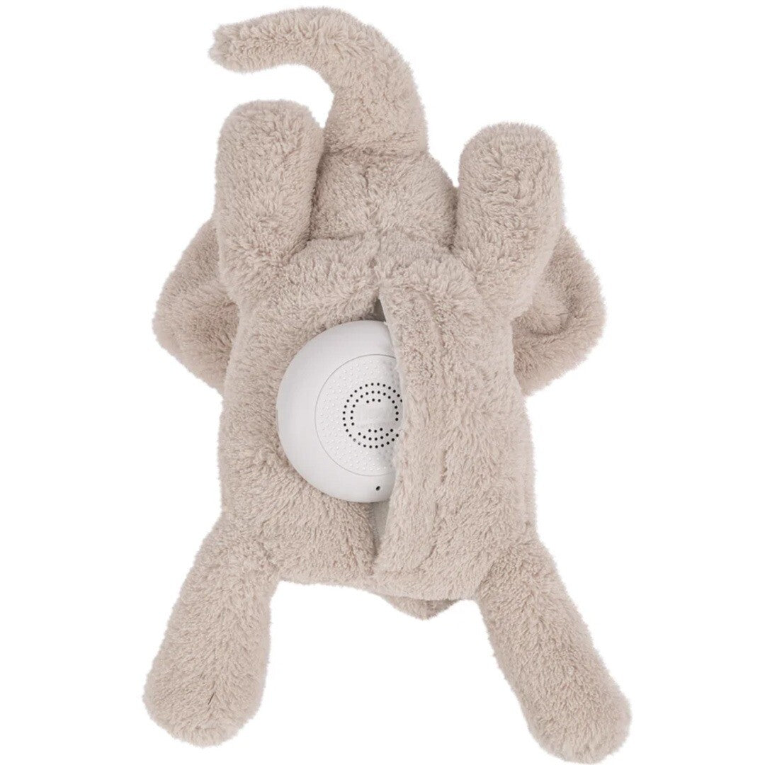 Flow amsterdam knuffelolifant met hartslag oplaadbaar - blush