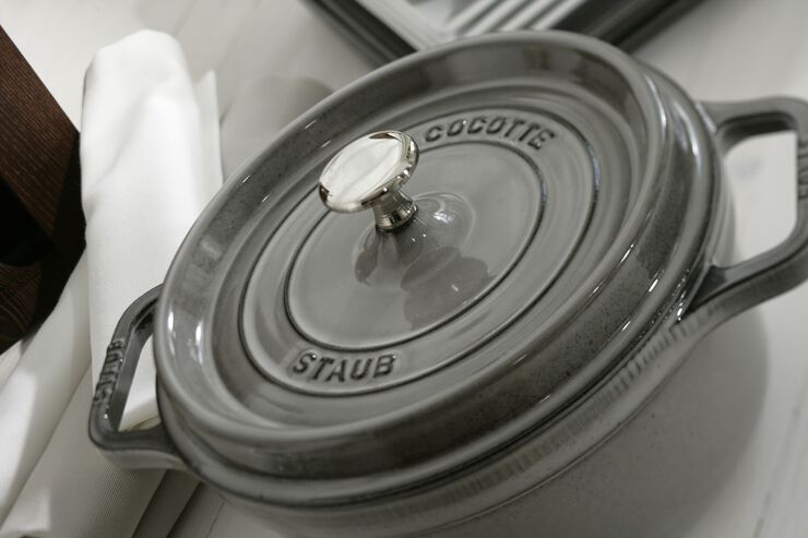 Staub La Cocotte 24 cm grå Grå