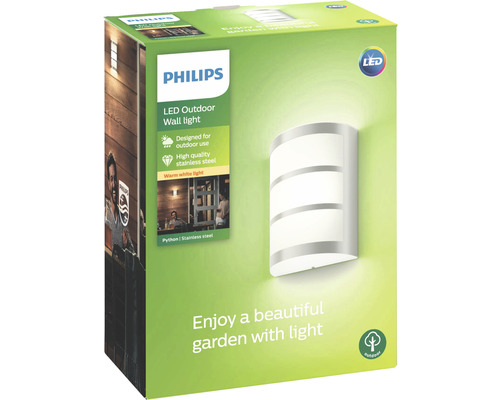 LED wandlamp, 1-lichts, 6W, 230V