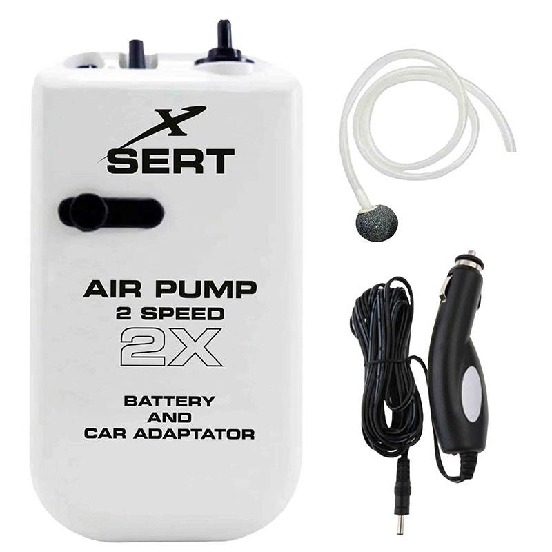 Aerateur À Pile Srt + Cordon Allume Cigare - 2 Vitesses