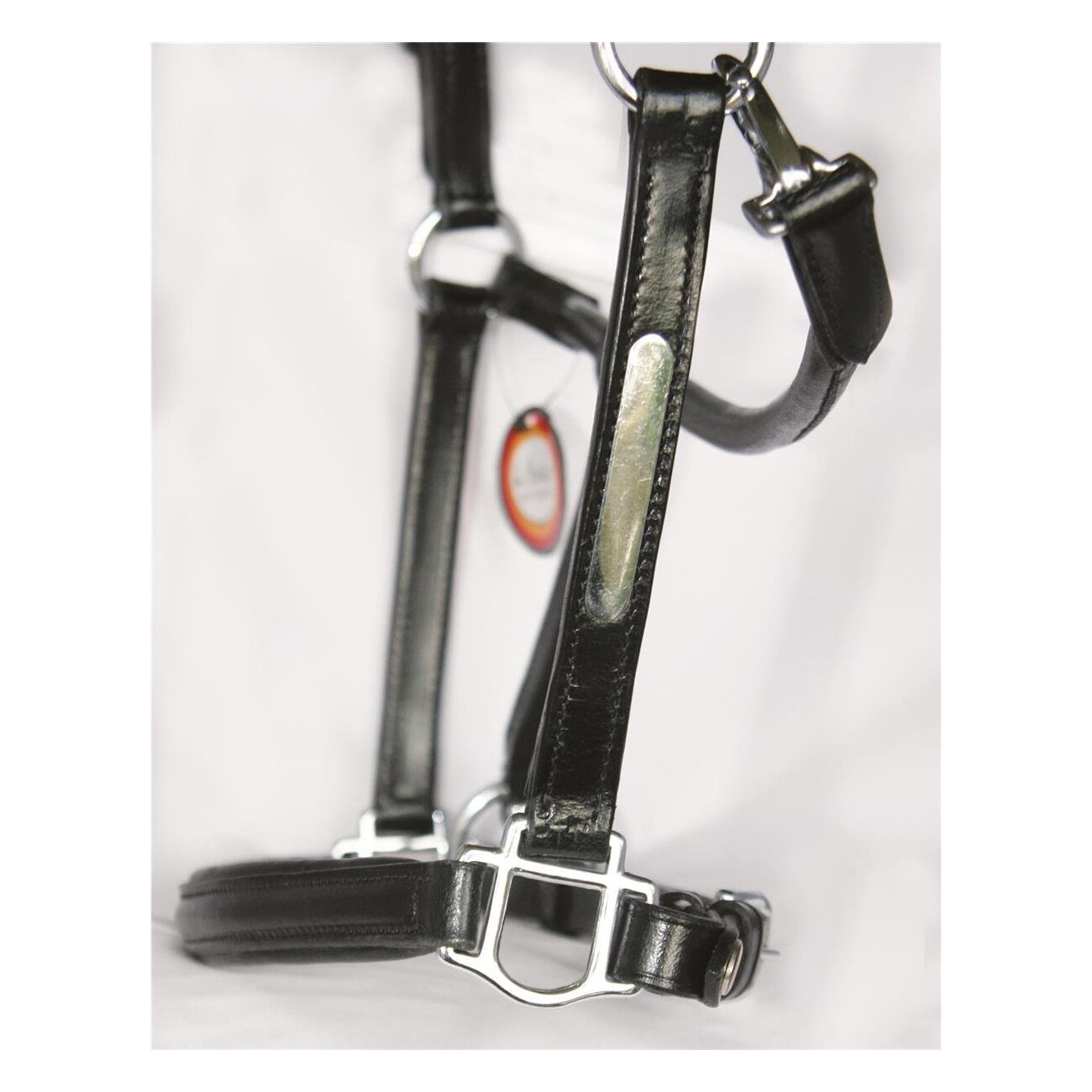 Hans Melzer Horse Equipment Hans Melzer Halfter Schwaiganger schwarz/silber Pony