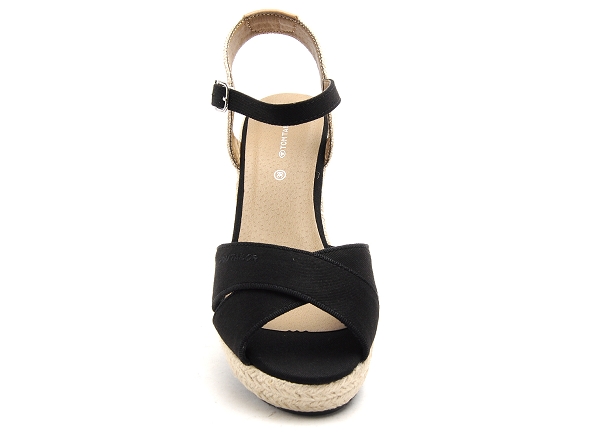 Tom tailor nu pieds talons femme 5390101 noir