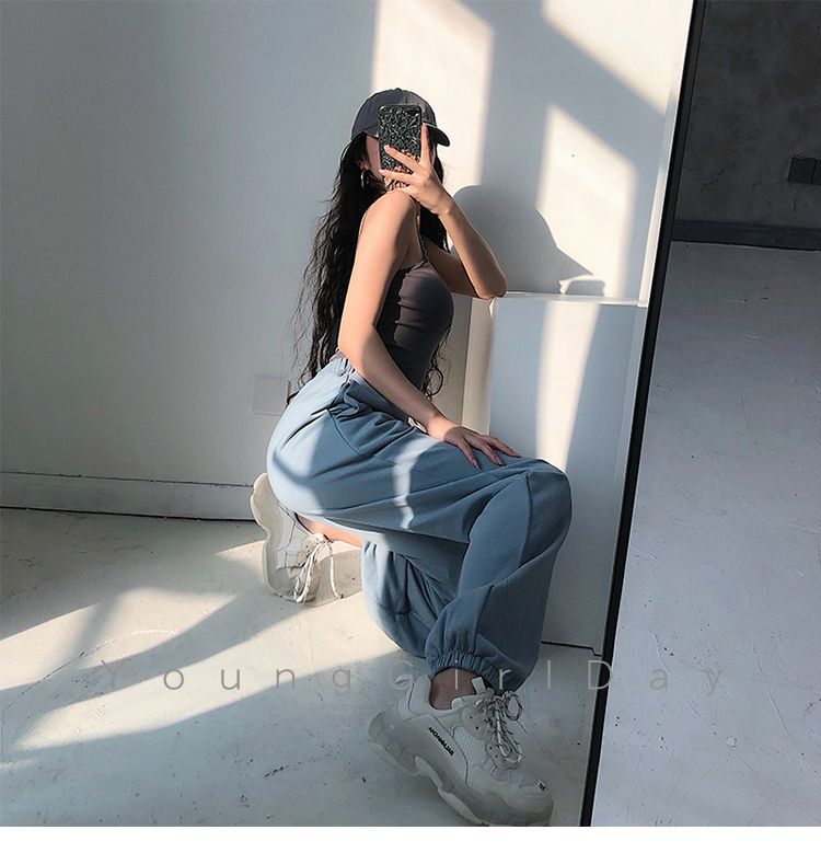 RainGirl - Joggingbroek met hoge taille en wijde pijpen (verschillende designs)