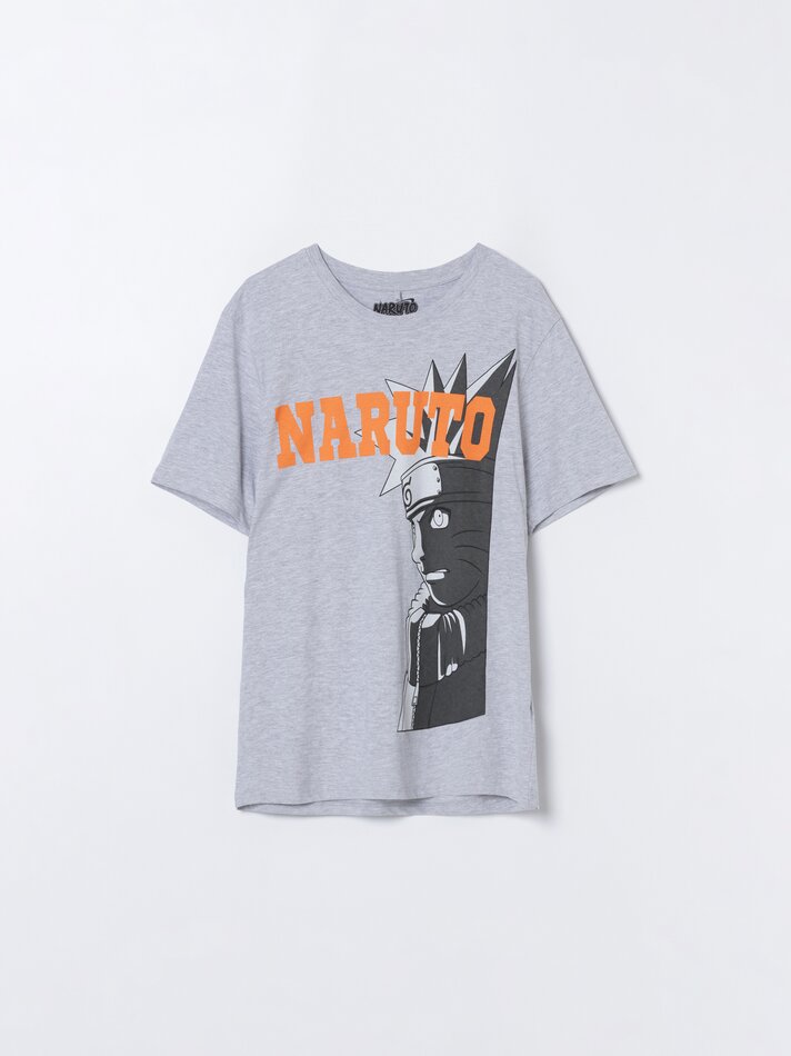 Conjunto de pijama Naruto Shippuden - Cinza Vigoré